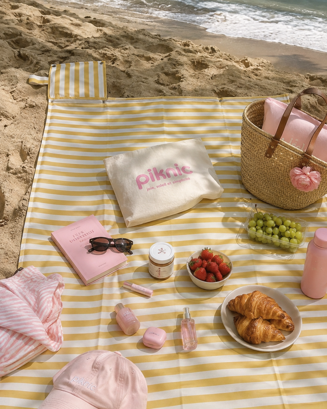 Piknic Soleil — Tapis de pique-nique pliable
